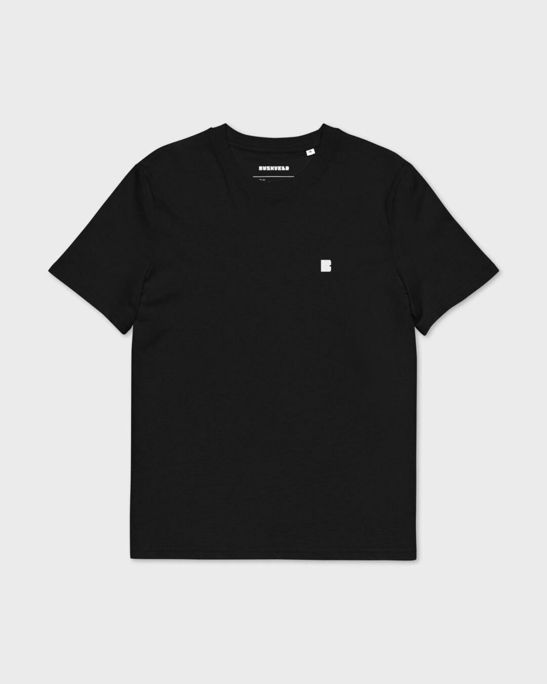 Unisex organic cotton t shirt black front 68026df870ea7.jpg