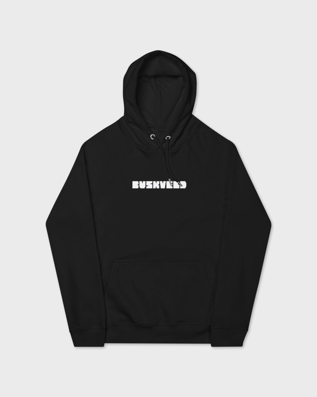 Unisex eco raglan hoodie black front 685aa701db37e.jpg