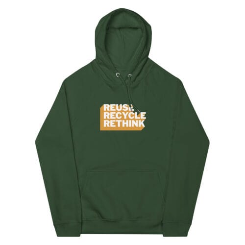 Unisex eco raglan hoodie bottle green front 68629c63427ee.jpg