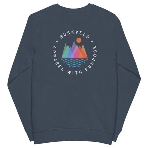 Unisex organic sweatshirt french navy back 685ea19d5e744.jpg