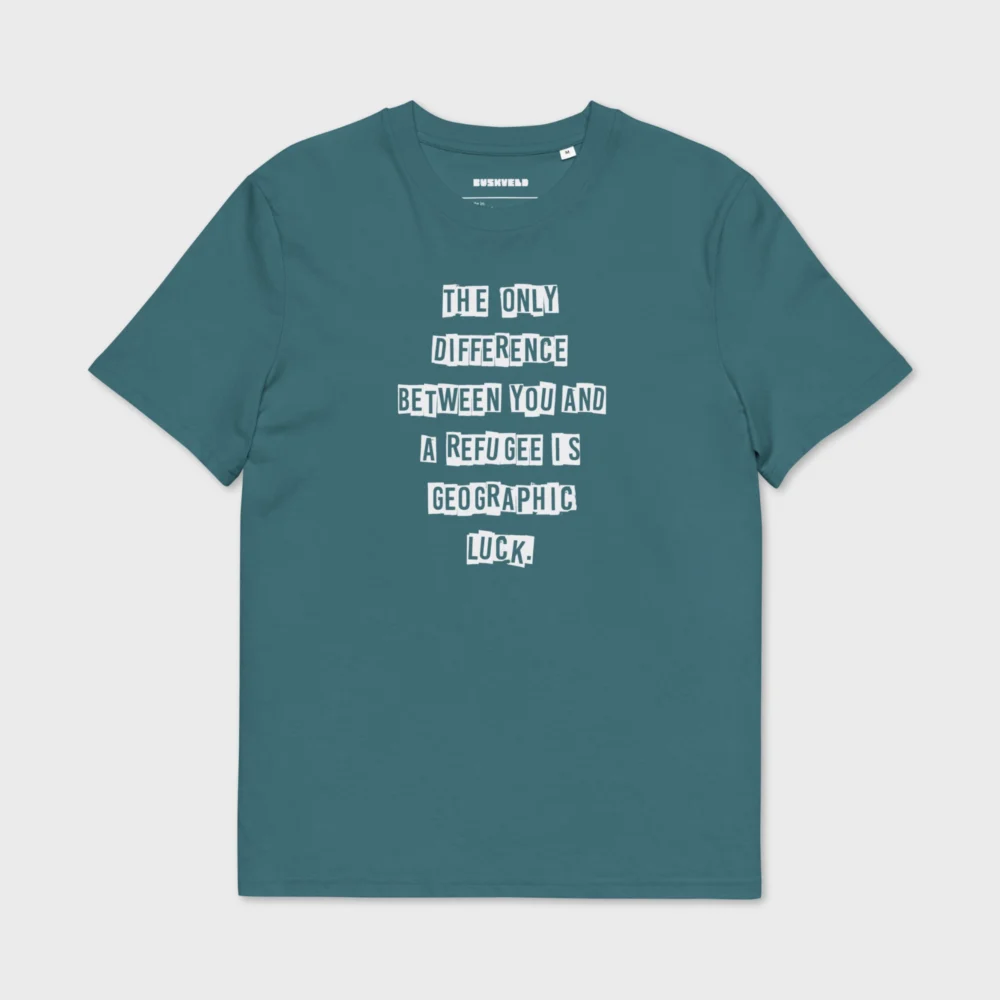 Geographic luck unisex organic cotton creator 2.0 t shirt stargazer front 6a64bb203eff2